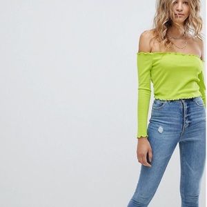 PrettyLittleThing Tops - Neon Crop Top PrettyLittleThing Tops - Neon Crop Top